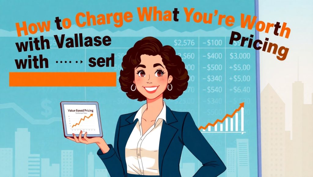 How to Charge What You're Worth with Value-Based